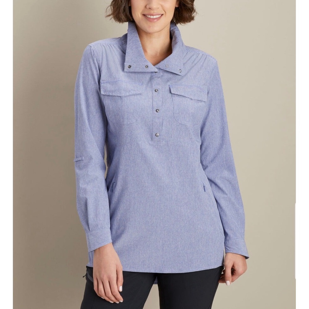 Duluth Trading Co Women's Sol Survivor Sun Protection Lightweight Jacket Size L
